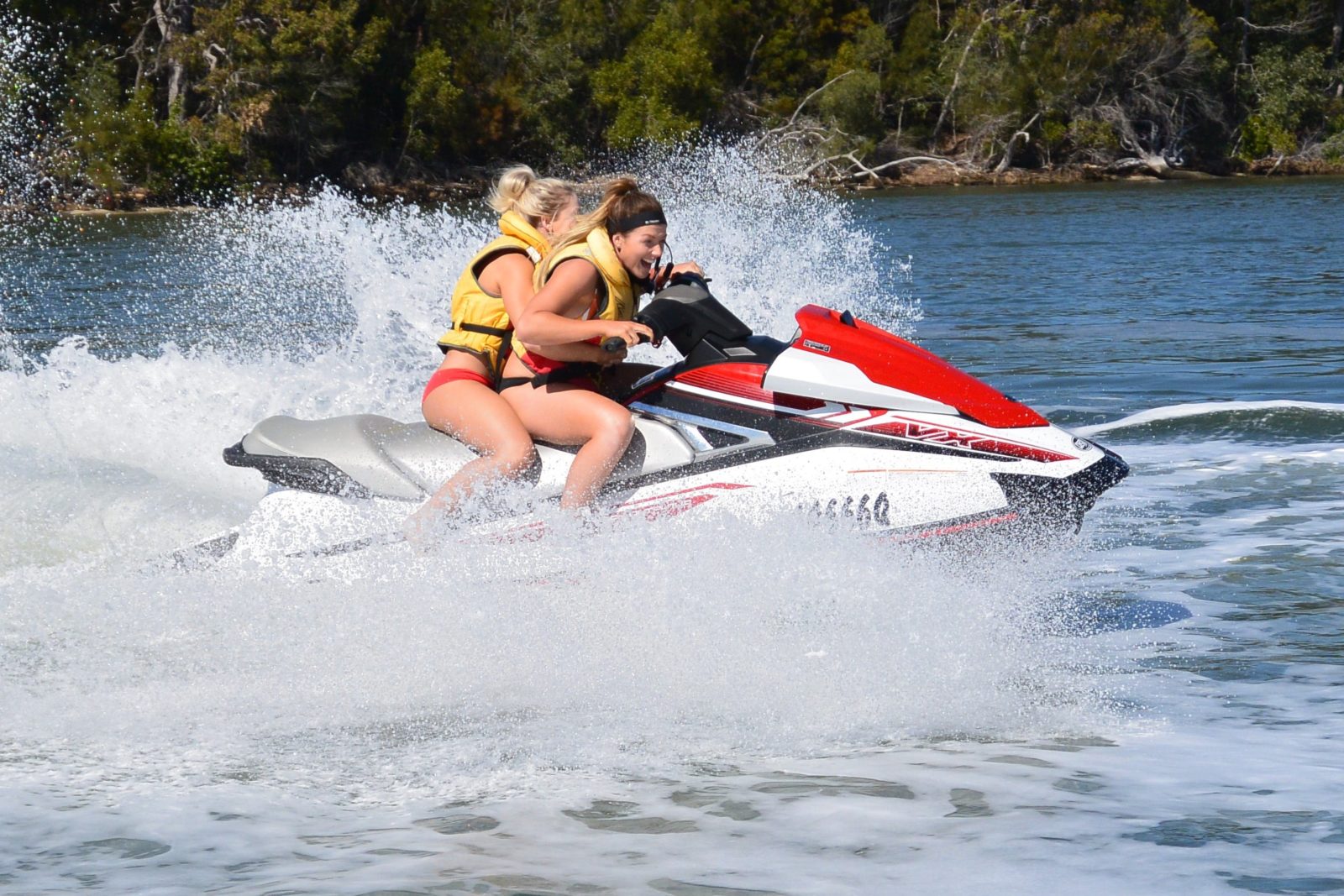 A choice of three trips, the Jolly Roger, the Brisbane Buccaneer and the Pumicestone Chase