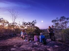 Twilight Moonrise Walk at White Rock - Spring Mountain Conservation Estate