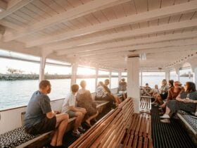 Mooloolaba Canal Cruise Interior Seating shot