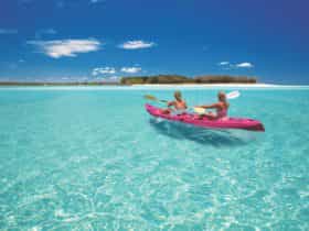 Kayaking up Wathumba Creek, Fraser Island