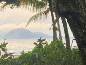 Picture taken from Mission Beach at sunset looking out to Dunk Island