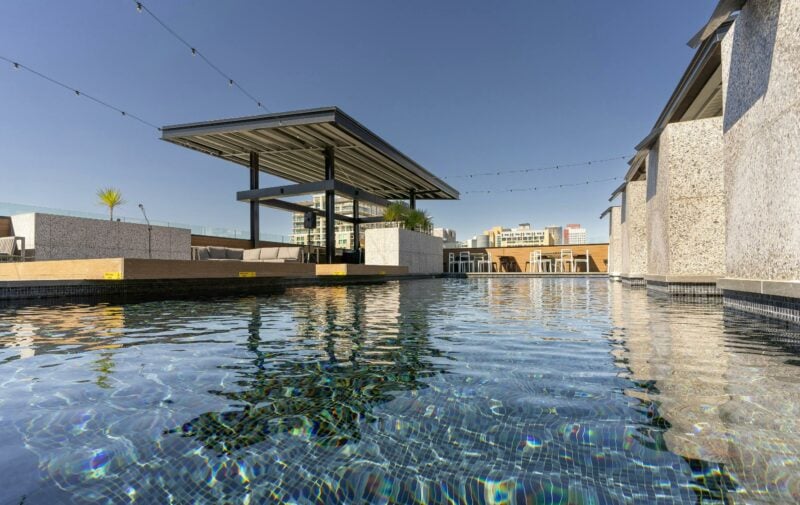 Rooftop Pool and Entertaining Area