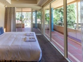 large windows to bring in the views