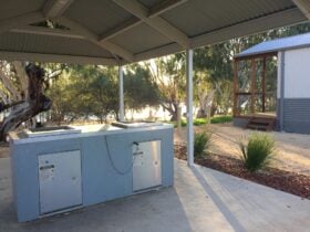 Riverfront BBQ Area