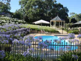 Swimming Pool to gazebo