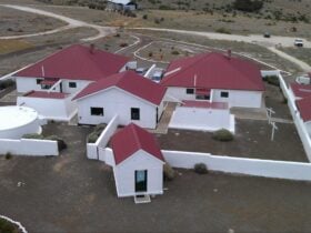 View of cottages from lighthouse