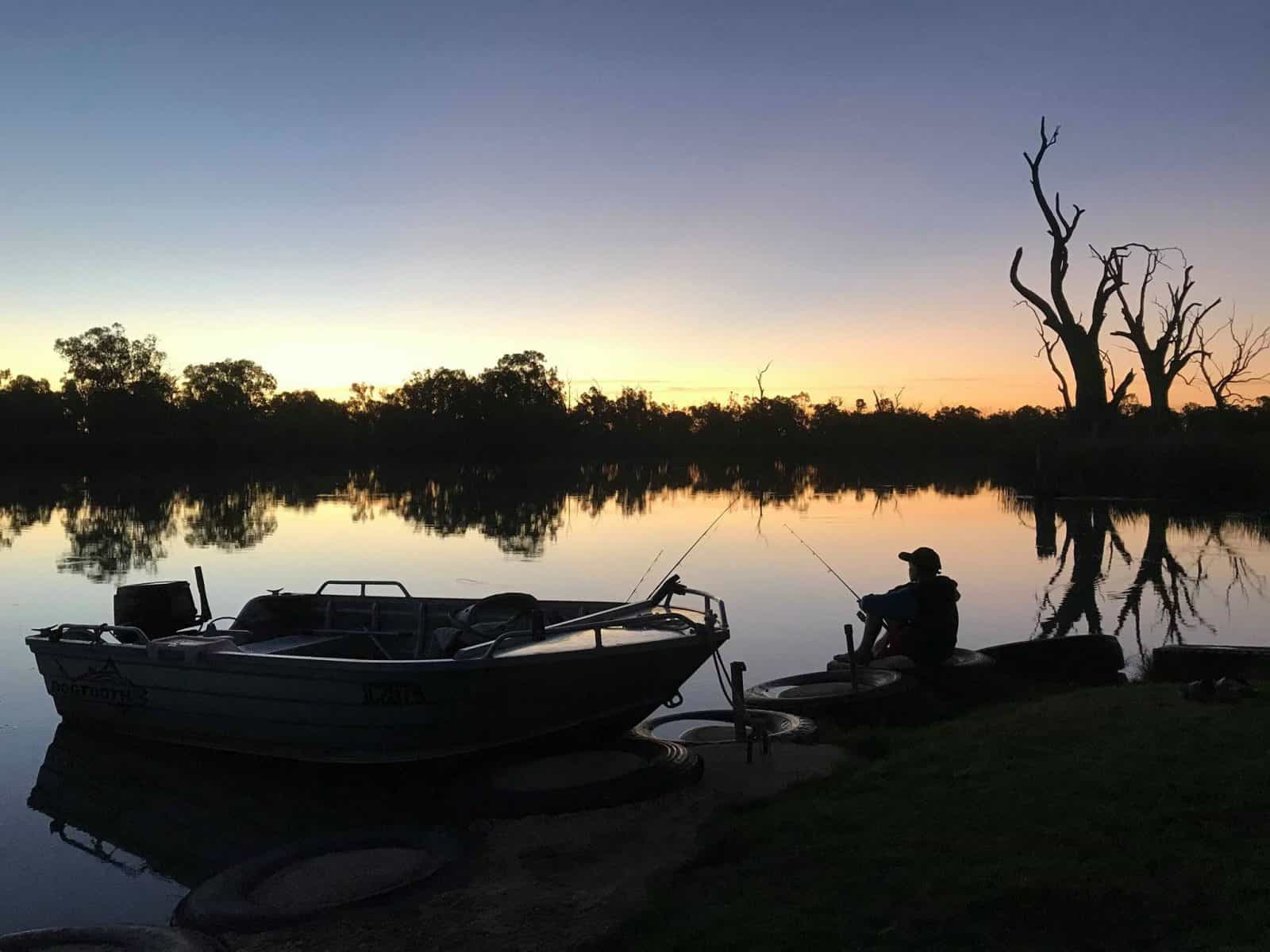 Fishing at Lagoon
