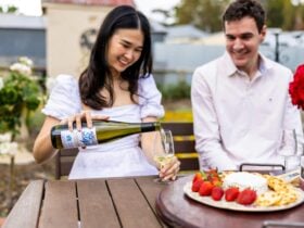 Enjoying company and food & wine in lovely garden which brings birds & nature to your surrounds