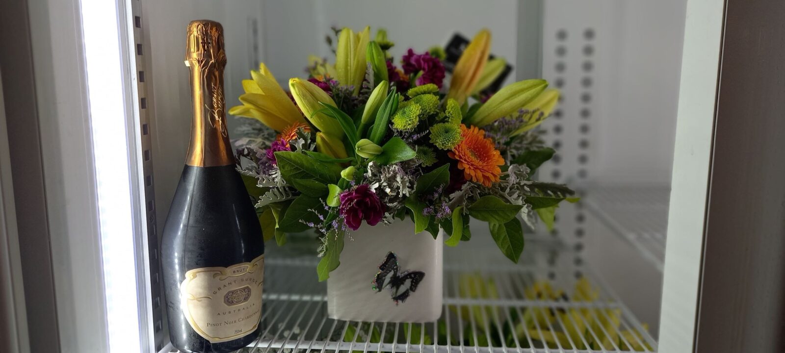 Fleur de Lis shares the same building with Flower Storm Florist - ordering phone 0403220199