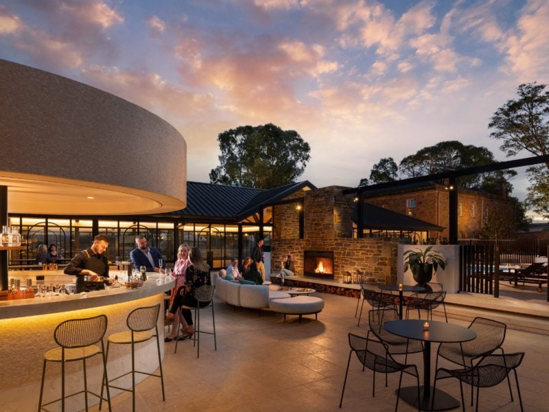 Peppertree Pool Bar with guests enjoying a drink