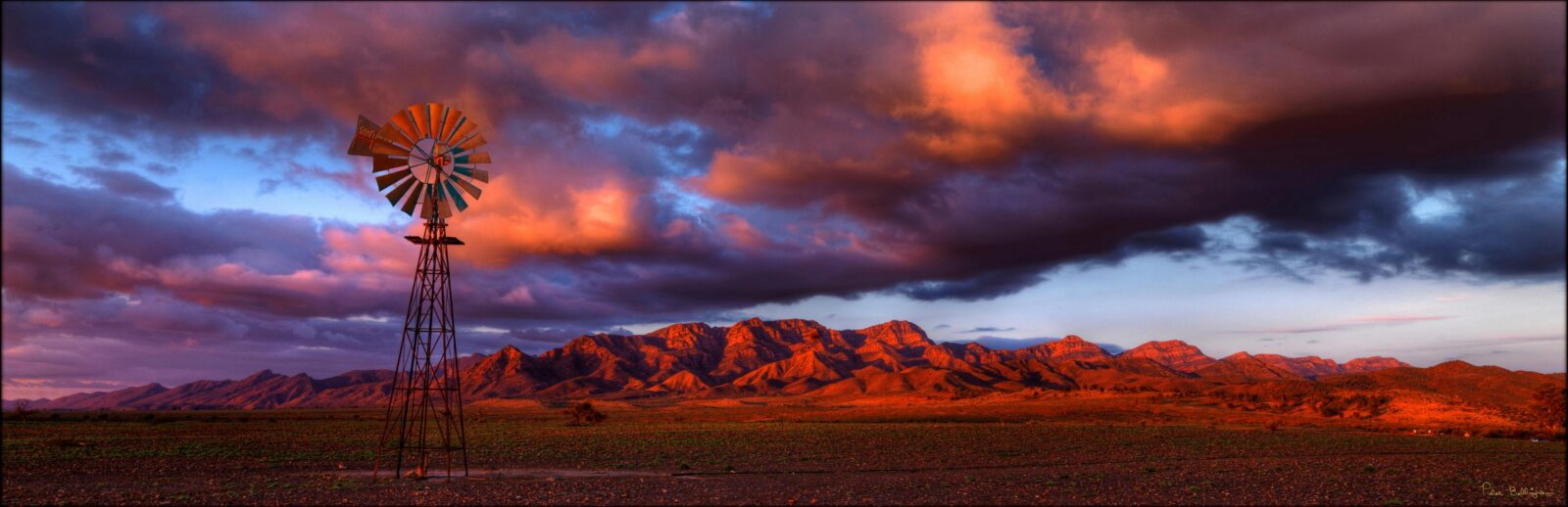 Merna Mora Station sunset