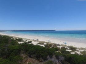aerial view of Island Beach