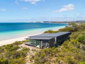 One Kangaroo Island aerial from behind