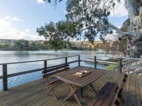 decking over the water