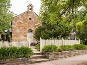 front of property