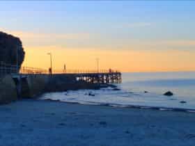 Dusk at Second Valley Beach