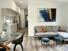 Cabin 4 living and dining area