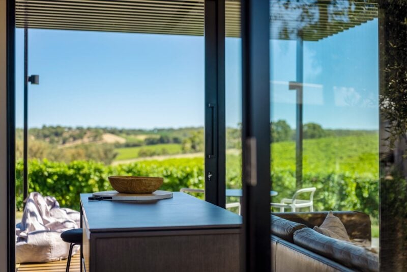 View from Cadole Avalon kitchen