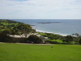 3 acres in a quiet rural setting by the beach.