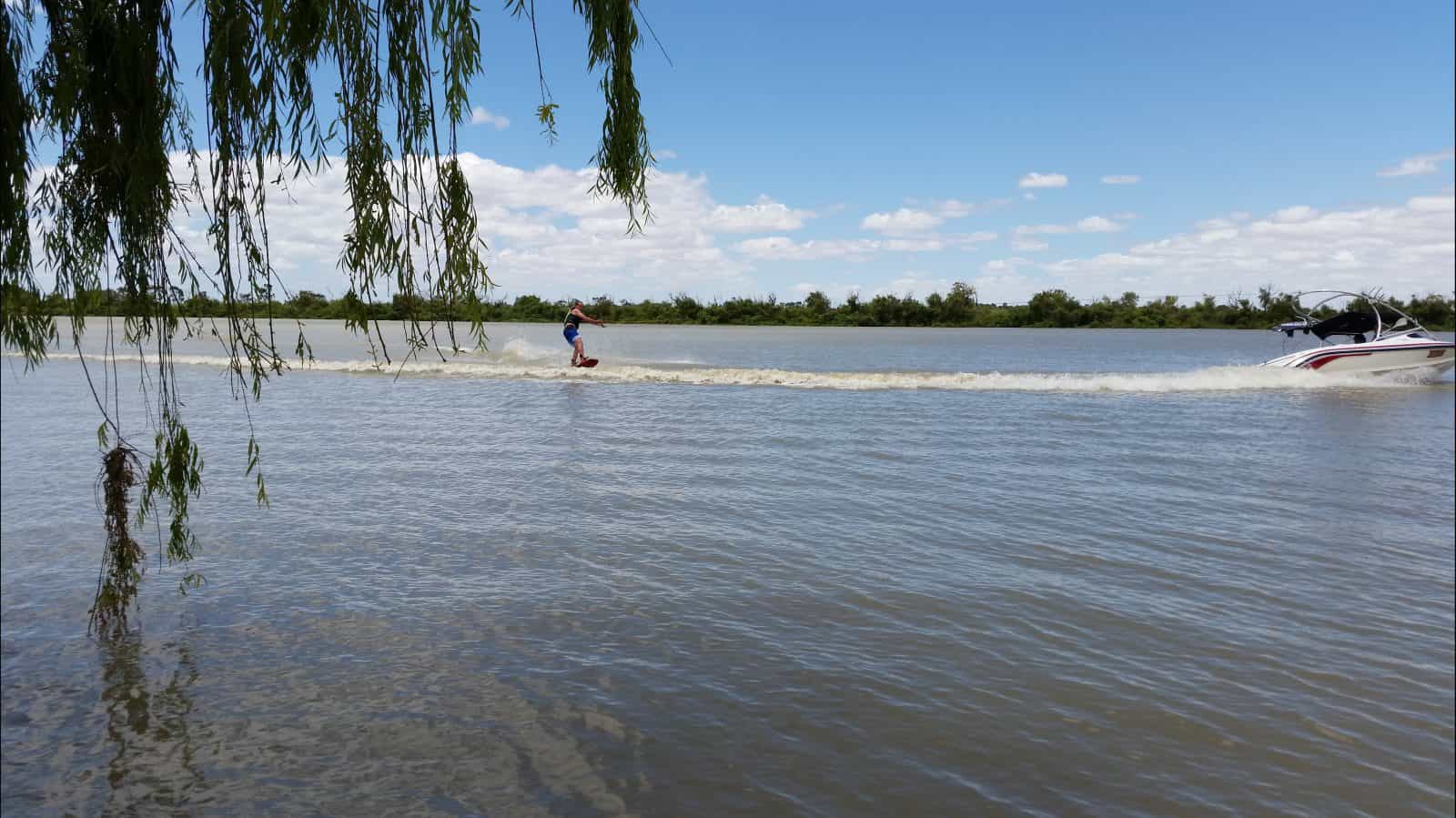 1km down the road public boat ramp