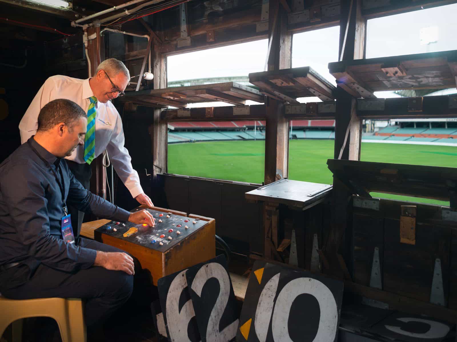 Adelaide Oval Scoreboard