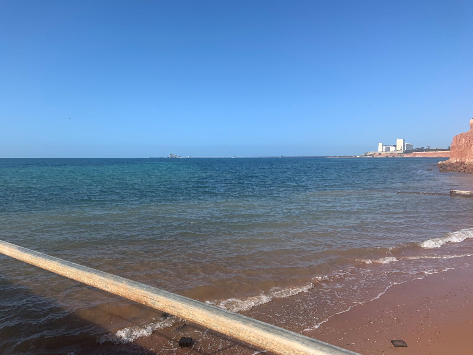 View off the Jetty toward the Silo