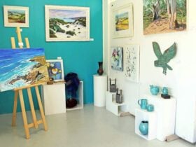 A wide variety of art and craft work is a feature of Artworks.