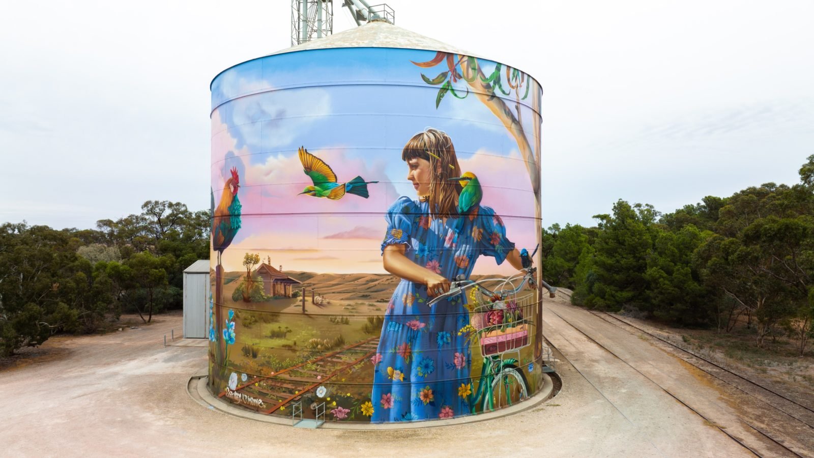 Bute Silo Art