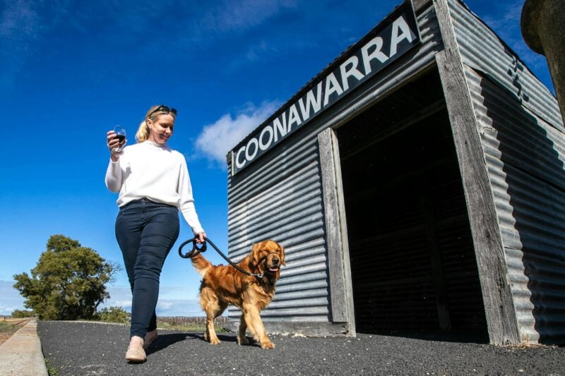 The Coonawarra siding platform - a must visit in the famed Coonawarra Wine Region