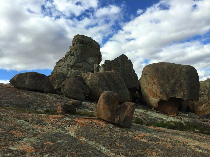 Corrobinnie Hill rock formations