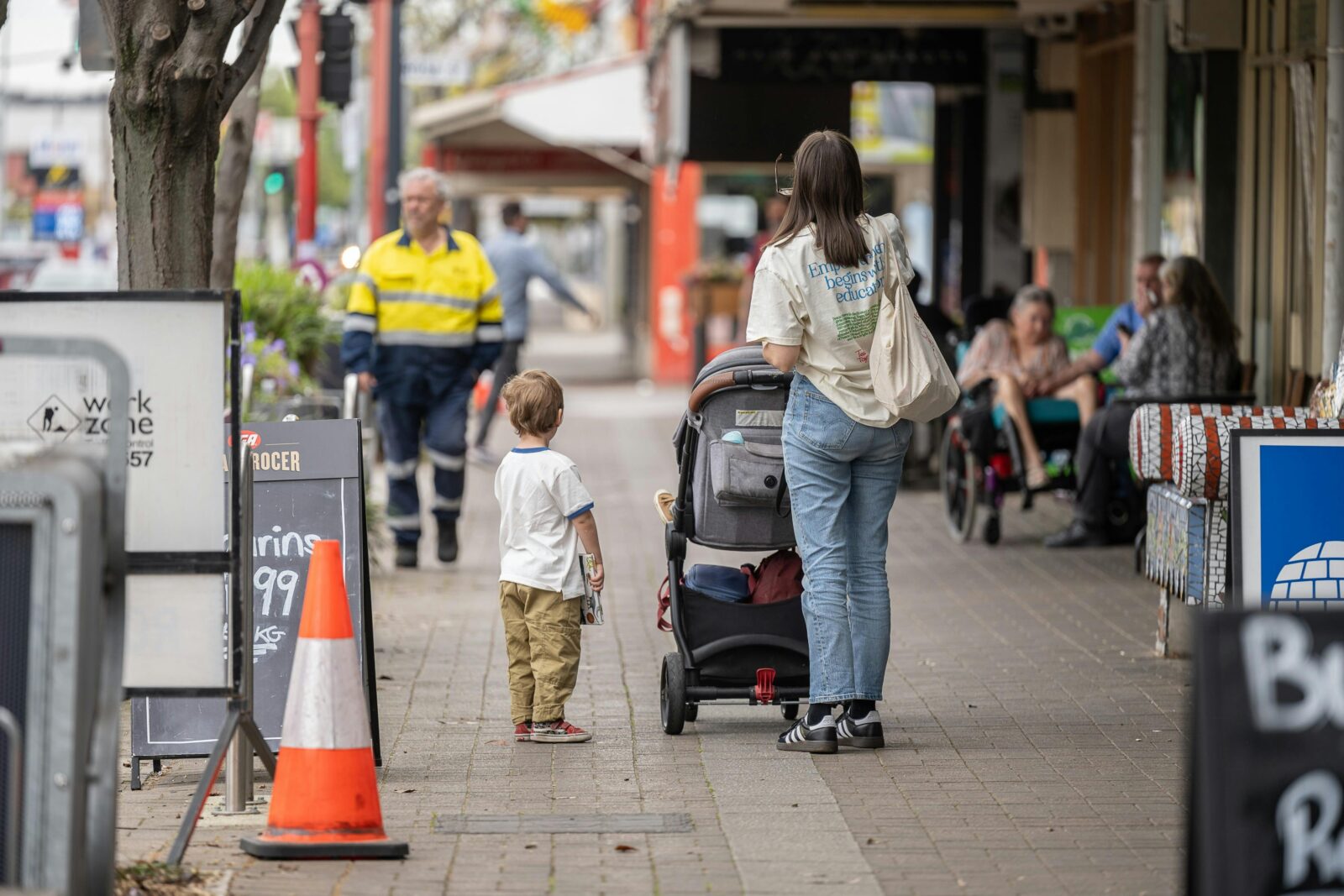 Strolling down Goodwood Road