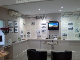 Audio Visual display of the Loveday Internment Camp in WW2