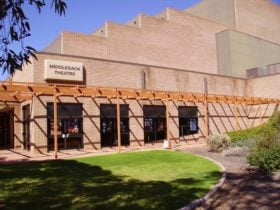 Middleback Arts Centre forecourt