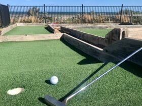 beachfront putt putt golf course