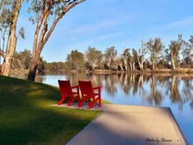 River Red Chairs