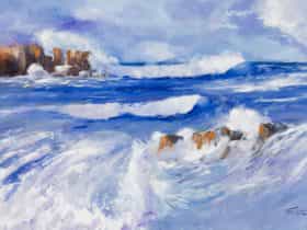 Seascape painting of Hanson Bay, Kangaroo Island