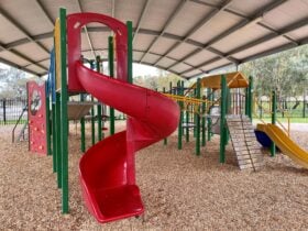 Slide in Waikerie Lions Playground