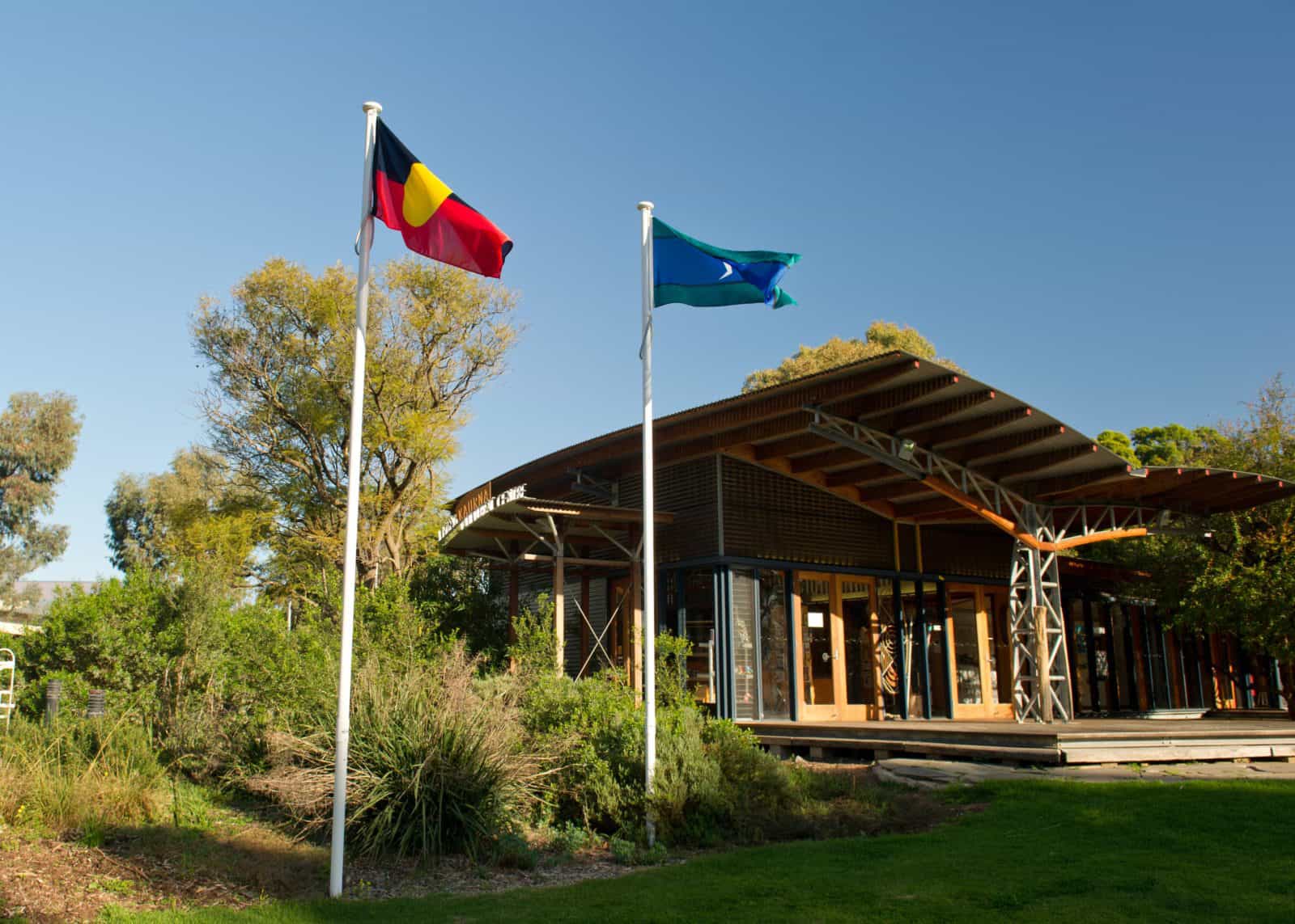 LKCC Gallery and Flags