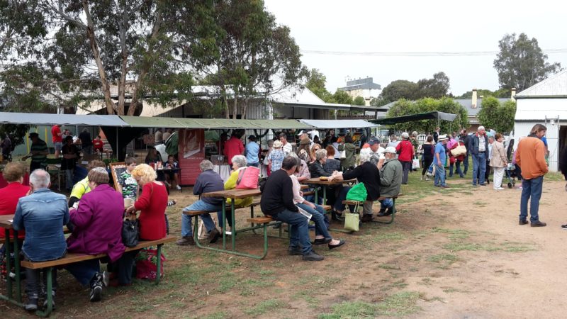 general market day scene
