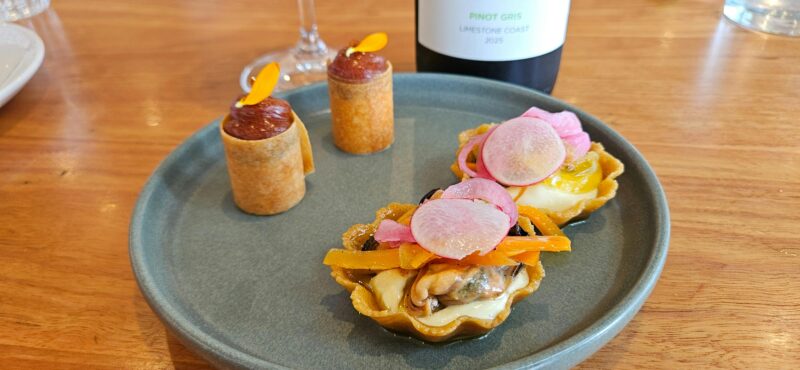 Coonawarra Experiences Ottelia set menu lunch Coonawarra wine tour