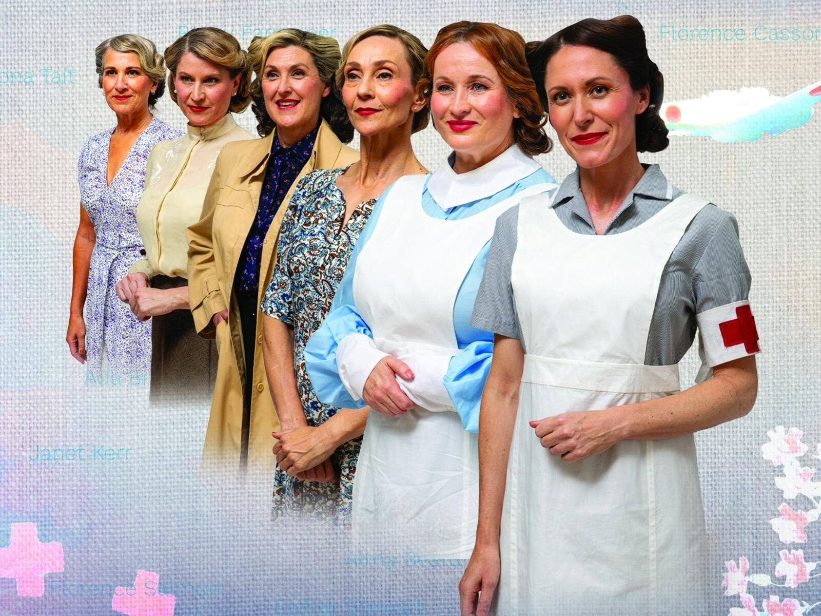 Nurses standing in line