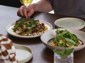 3 course feed me menu with lamb shoulder at Ambleside Distillers