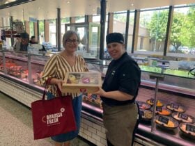 Customer Collecting Grazing Box