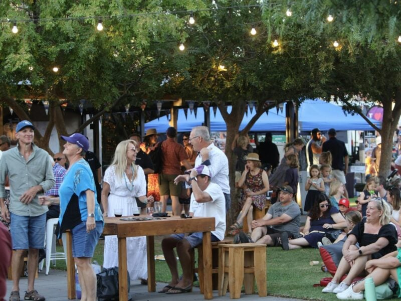 Festival Crowd - Barossa Food & Wine Village