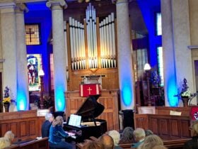 Emma and Peter at the piano