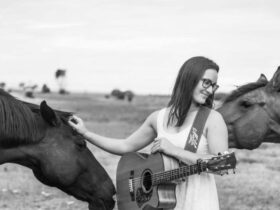 Karina with horses