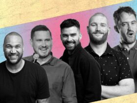 Lineup of comedians for Gin & Comics