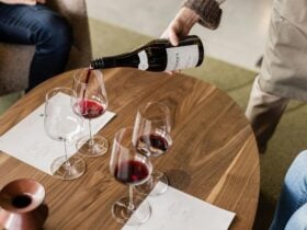 Yangarra Old Vine Grenache Tasting. Pouring Wine.