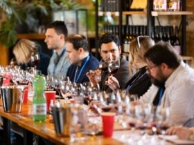 Guests enjoying a masterclass at Varney Wines