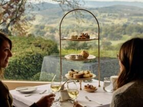 High Tea is served at Hardy's Verandah Restaurant